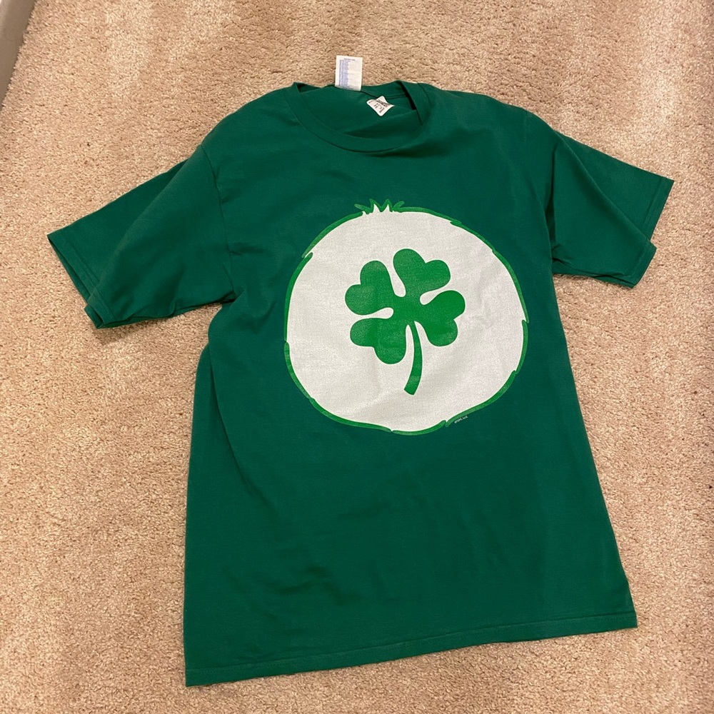 Care Bears Green Lucky Clover Belly Tshirt